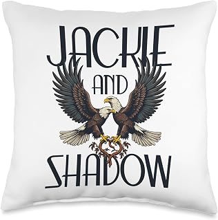 Bald Eagle Dad Mom Three Eaglet Chicks Babies in the Nest Throw Pillow