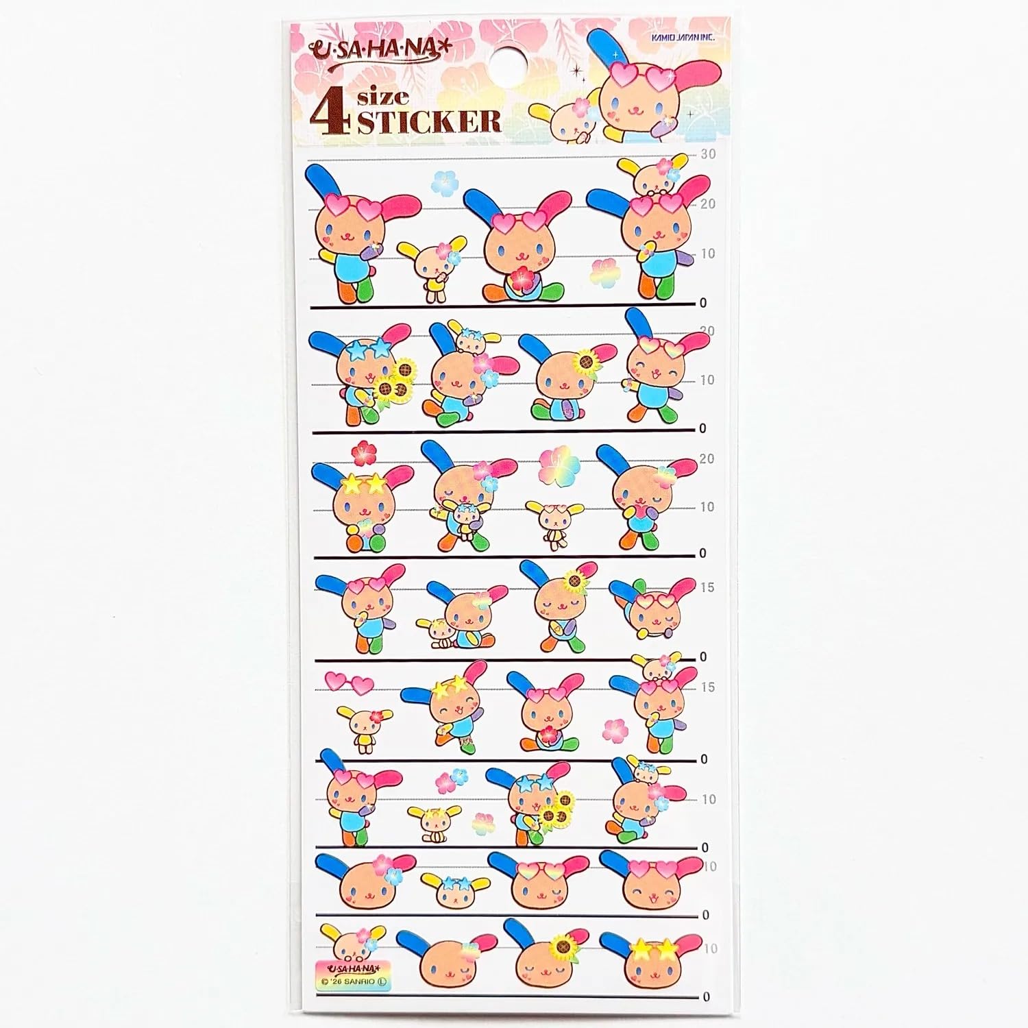 Amazon.co.jp: ウサハナ[シールシート]4サイズステッカー 4SIZE
