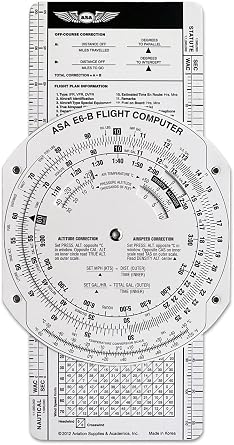 ASA E6B Paper Flight Computer