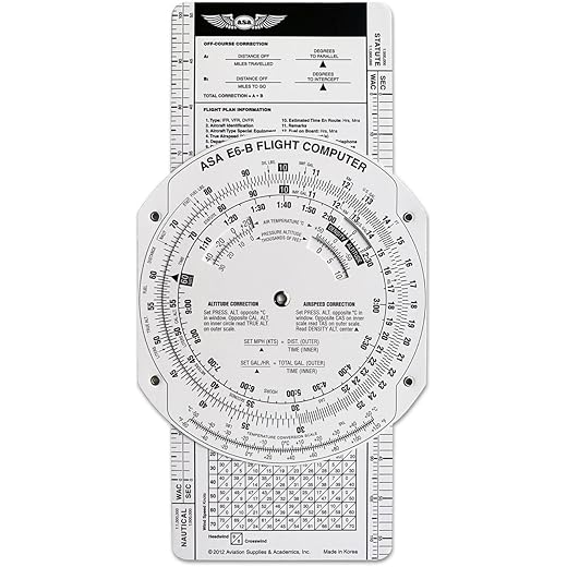 ASA E6B Paper Flight Computer