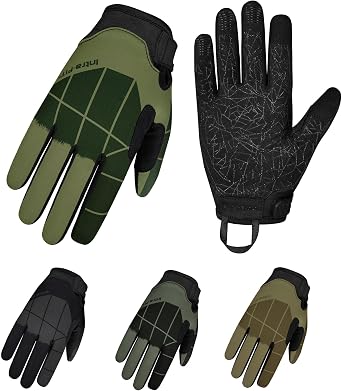 Anti-Slip Gloves, Touchscreen Compatible | EN 388 2016 4121X, Lightweight and High Dexterity for Outdoor Sports