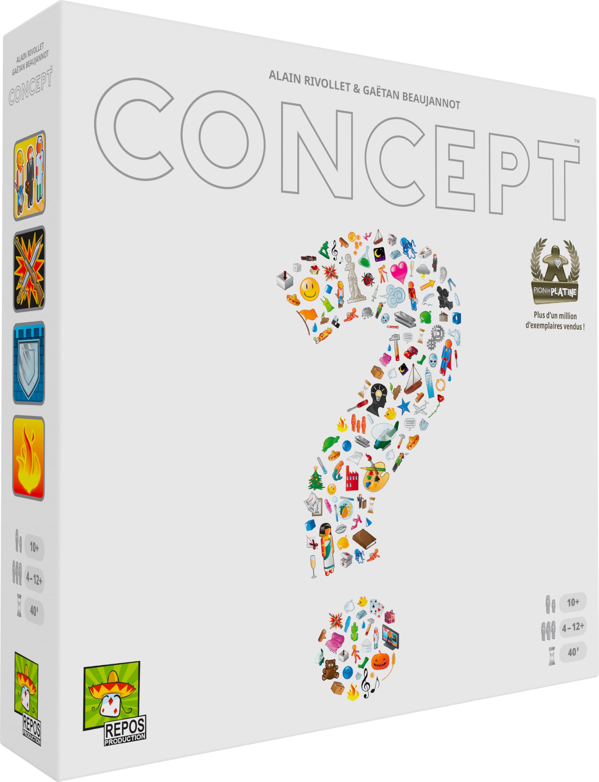 Asmodee – Gioco da tavolo – Concetto [Versione Francese] : Amazon