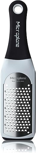 Microplane Artisan Series - Rallador y rallador de queso (grueso, blanco)