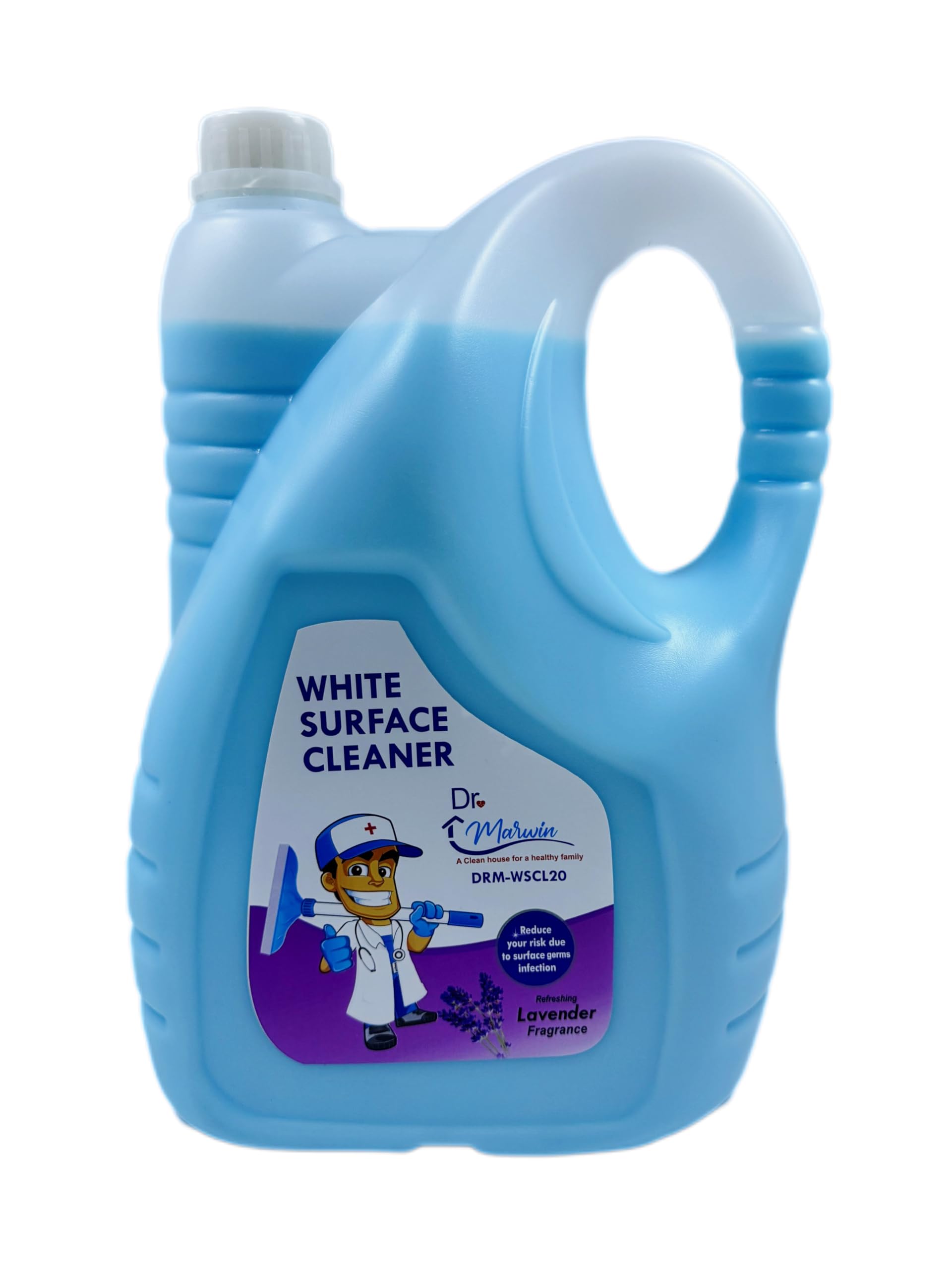 Dr Marwin White Phenyl Lavender Fragrance 5 ltr Surface and Floor Cleaner Liquid for Hospitals, Homes, School, Hotel, Offices & Commercial (B0D95W57XY) Amazon Price History, Amazon Price Tracker
