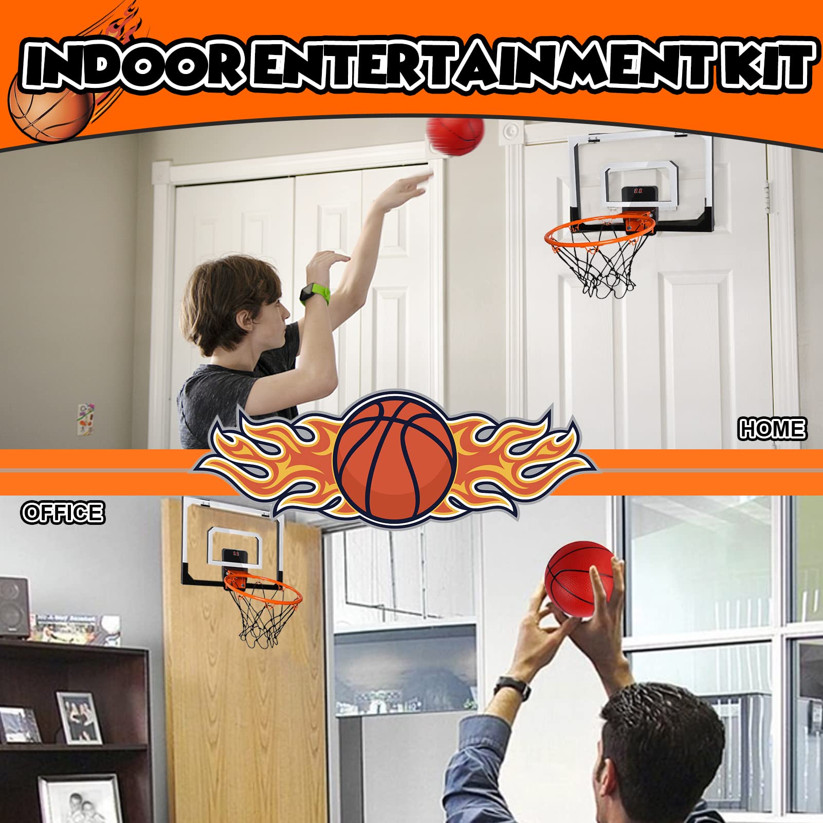 STAY GENT Mini Panier de Basket pour Enfants et Les Adultes Interieur