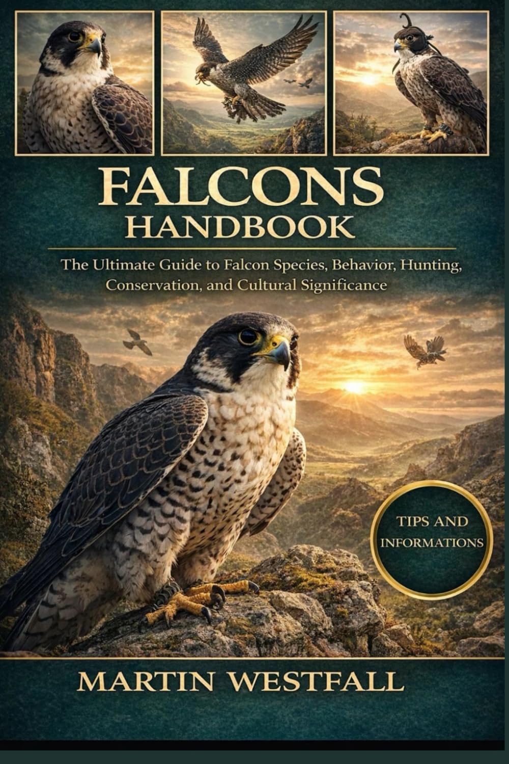 FALCONS HANDBOOK: The Ultimate Guide to Falcon Species, Behavior, Hunting, Conservation, and Cultural Significance.