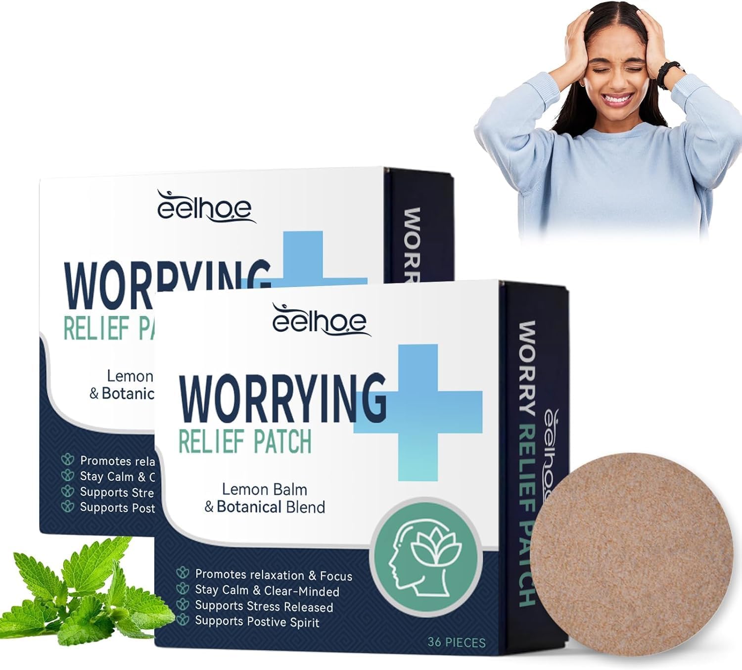 Azonee 72 Pieces of Adult Sleep Patches, Unisex Anxiety Relief Patches, Adult Special Effects Sleep Patches, Improve Sleep Quality, Dream Patch Portable Sleep Aid (2 Boxes)