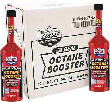 Stens New Octane Booster 051-635 12 Btls/15 oz., Black