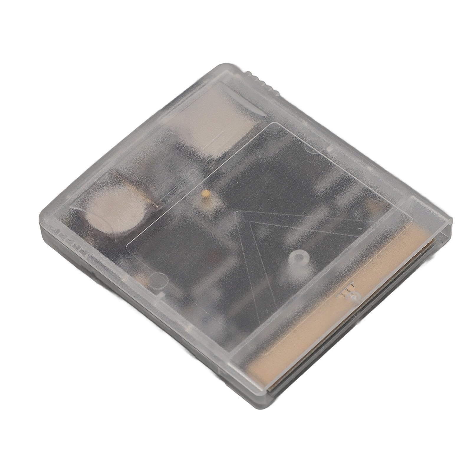 JTLB Cartuccia di gioco professionale 1000 in 1, supporta Gameboy Color, Gestione file drag-and-drop, cassetta video per gameboy, tasti A-B personalizzabili (bianco trasparente)