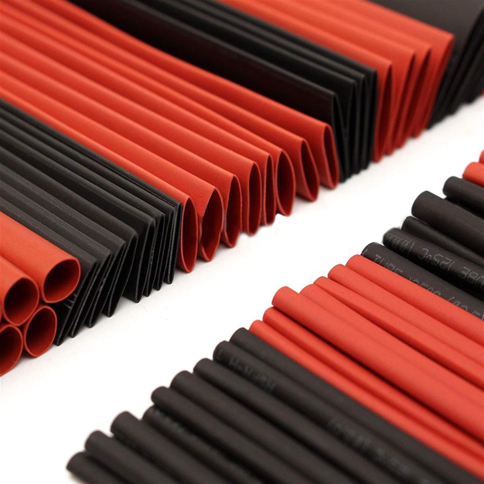 iLamvie 164 Pezzi Guaina Termorestringente, Guaine Termorestringenti Per Cavi,Rapporto 2: 1,Isolamento 4 Colori 8 Taglia,Per Isolamento Elettrico,Riparazioni Cavi