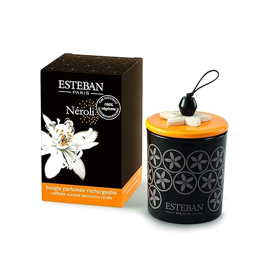 Bougie décorative parfumée Néroli - Esteban