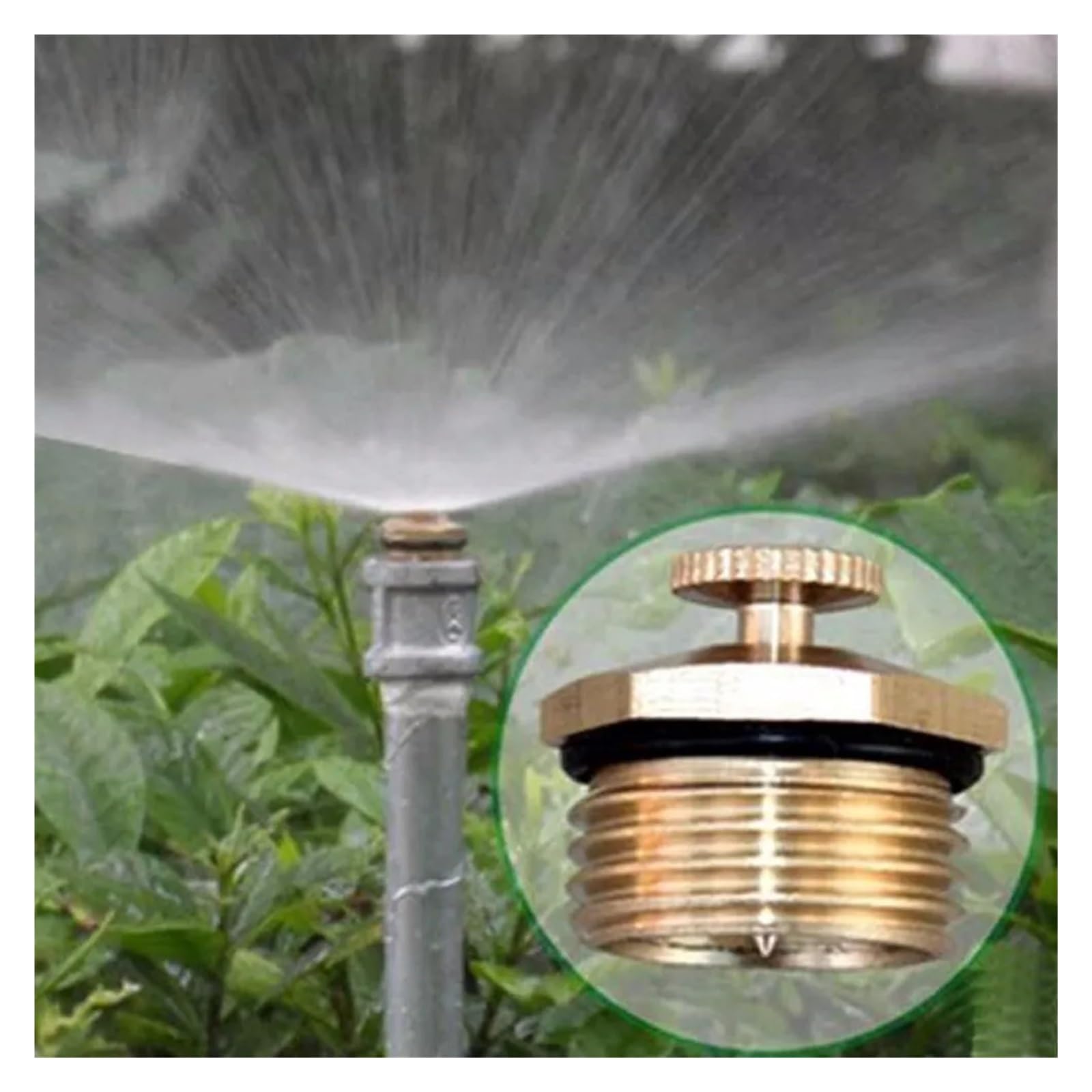 Irrigatore a rifrazione regolabile a 360° / Ugello for irrigazione da giardino for agricoltura Nebulizzatore Jardin Filettatura maschio 1/2"(20Pcs)