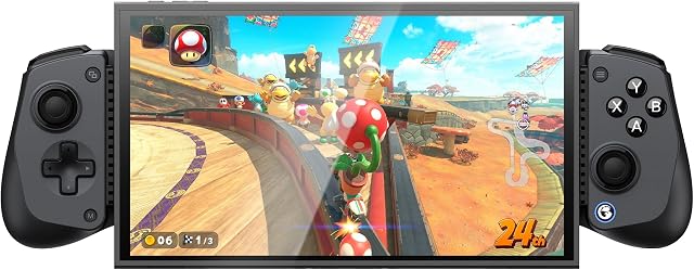 Manette de Jeu Mobile Bluetooth GameSir X5s pour Switch 2/Switch/Android/iPhone, Joystick à Effet Hall, Manette Ergonomique Légère - Jouez à Genshin Impact & Zenless Zone Zero