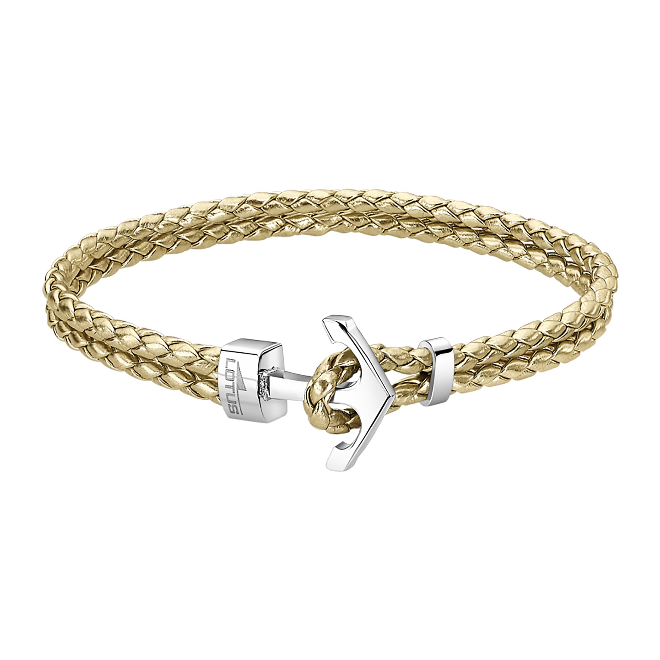 LOTUS STYLE Pulsera Acero Inoxidable Mujer LS2075-2/5 - Sofisticado Brazalete con Pulido y Acabado Refinado - Special Prices - Pulsera Dorada - Regalo de Cumpleaños - Aniversario - Ocasión Especial