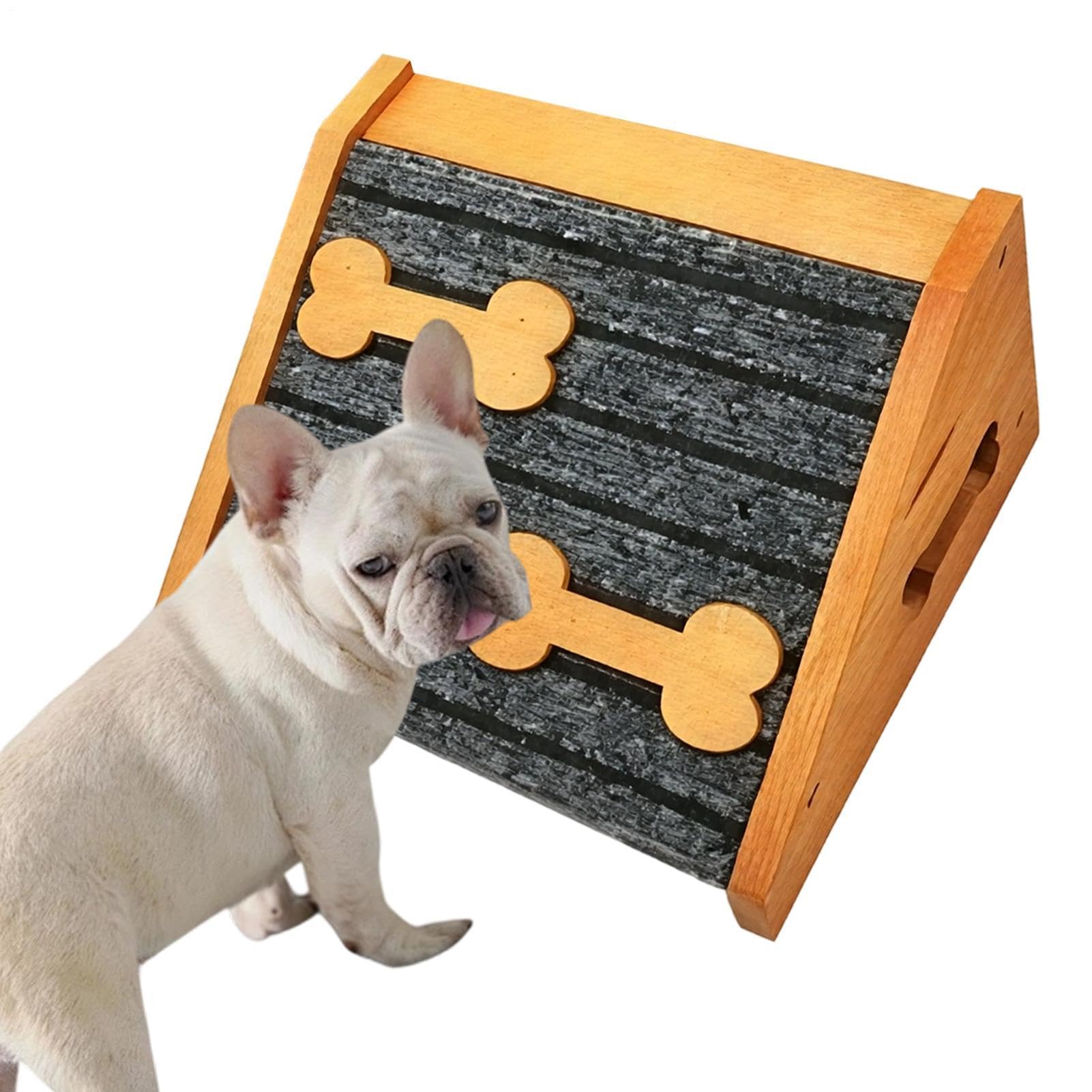 Rampa para Mascotas de tamaño pequeño | Escalera de Madera con Superficie Antideslizante,Rampa para Mascotas con Almohadilla De Fieltro,para Cama sofá Dormitorio Interior Exterior