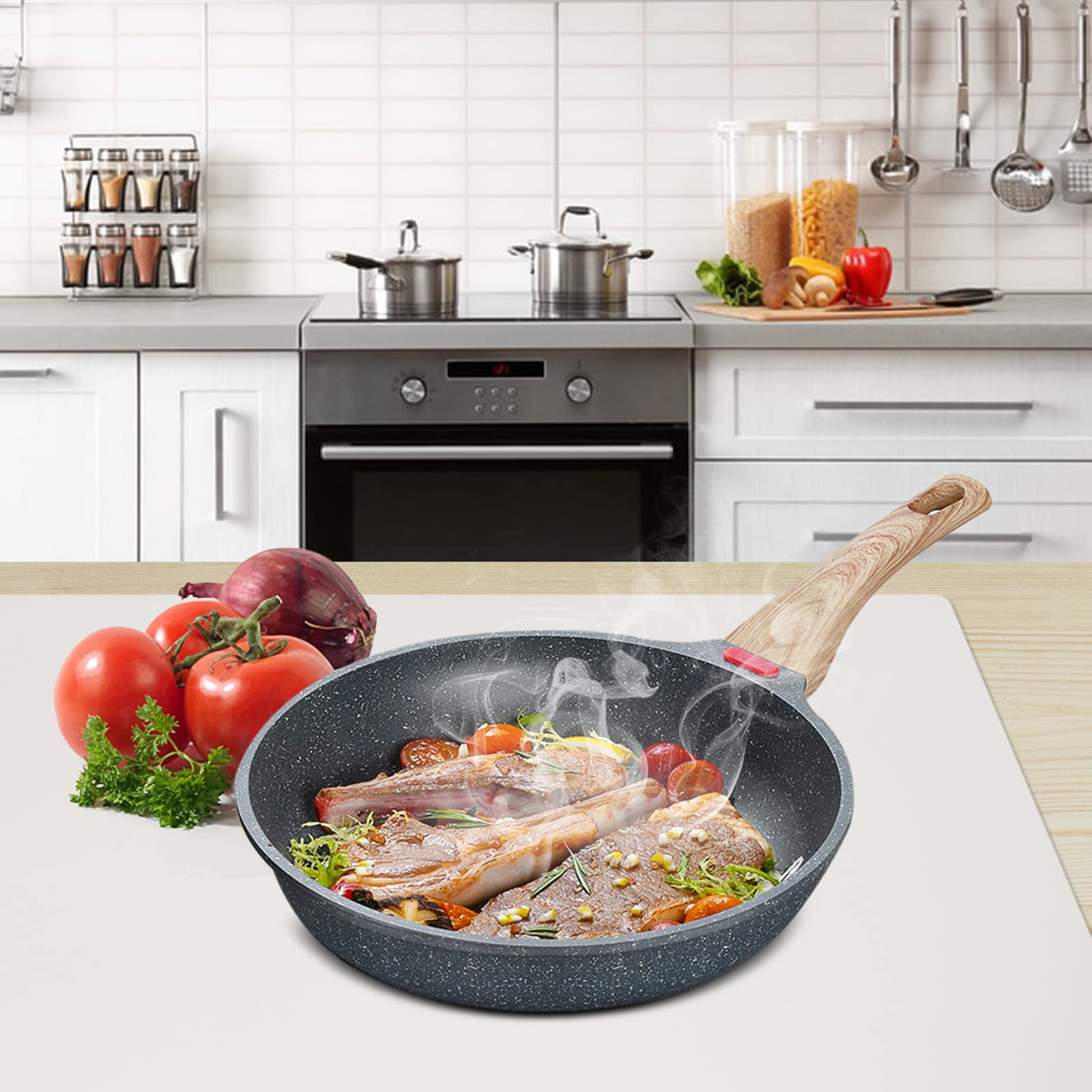 Grand Tapis De Protection En Silicate – Résistant à La Chaleur – 91x61 Cm (Noir, Épais 2 Mm)