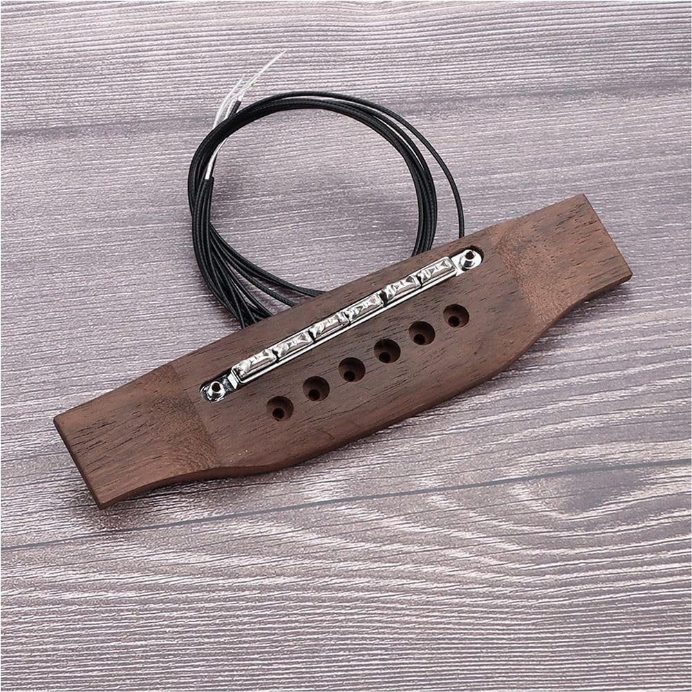 Pickups A Ponte Piezoelettrici per Chitarre Acustiche 6 Corde Componenti di Ricambio Qualità del Suono Granulosa per Chitarra Elettrica.