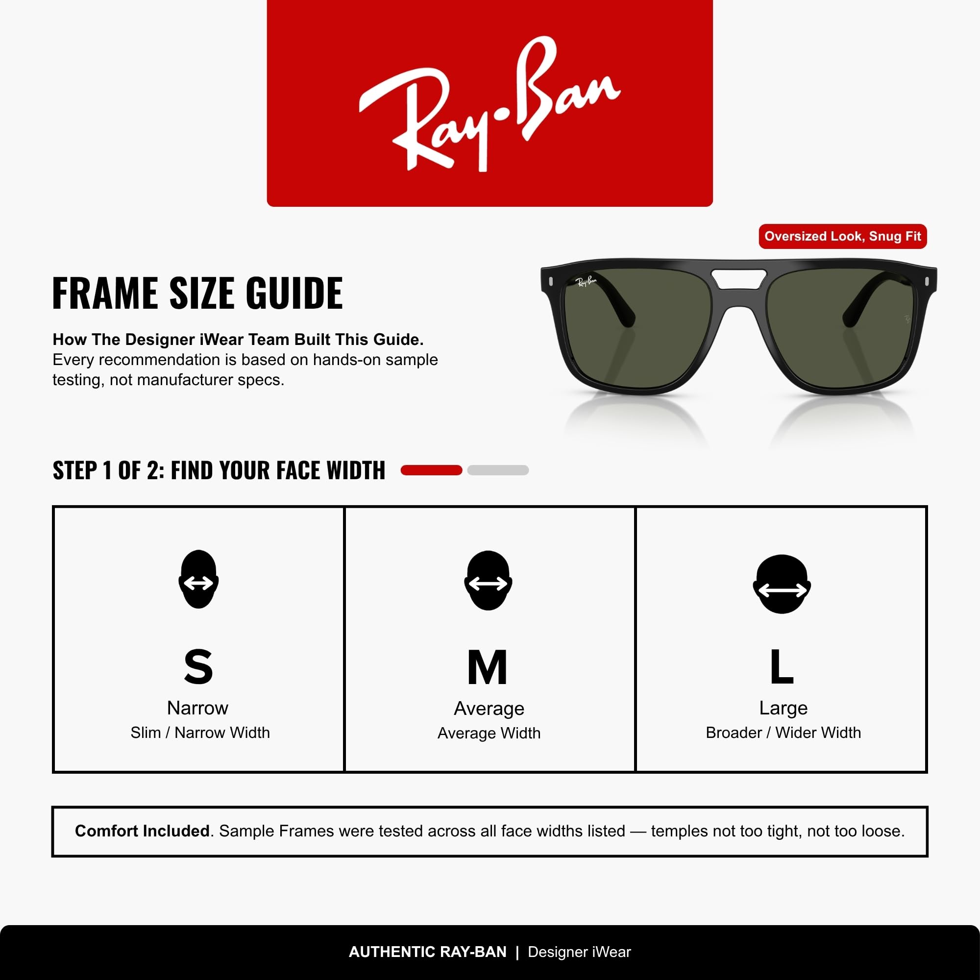 Ray-Ban Gafas de sol cuadradas Rb2213