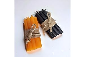 4" Chime Candles for Spells (Orange)