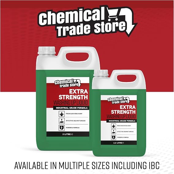 Concentrated Washing Up Liquid - Professional and Home Use - Aloevera - 2.5 Litre