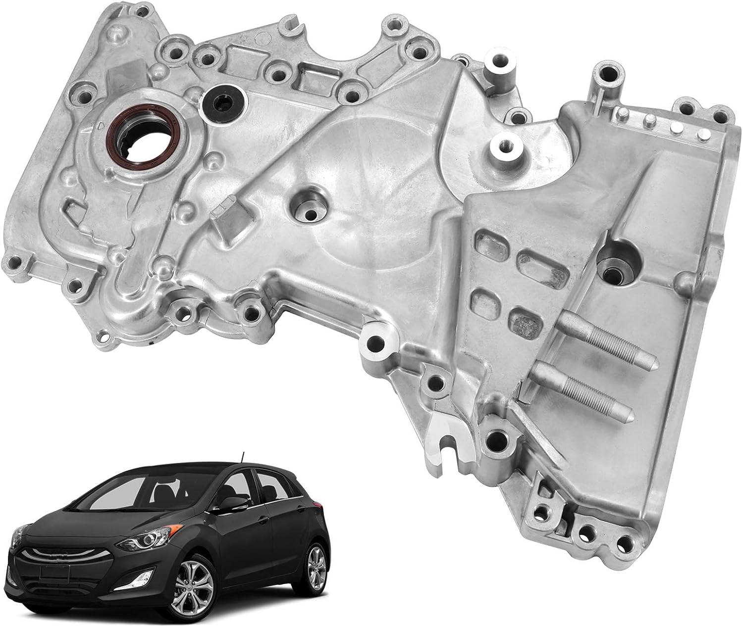 213502E300 Engine Oil Pump Compatible With Hyundai Elantra 2014-2016, Elantra Coupe 2014, Elantra GT 2014-2020 1.8L 2.0L