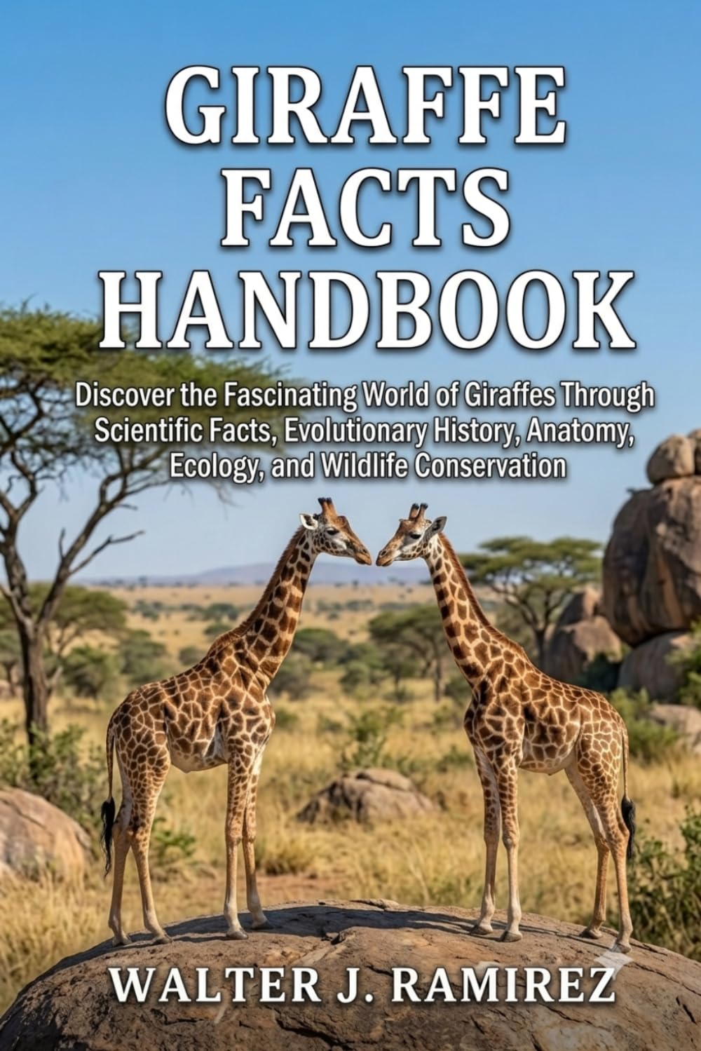 GIRAFFE FACTS HANDBOOK: Discover the Fascinating World of Giraffes Through Scientific Facts, Evolutionary History, Anatomy, Ecology, and Wildlife Conservation