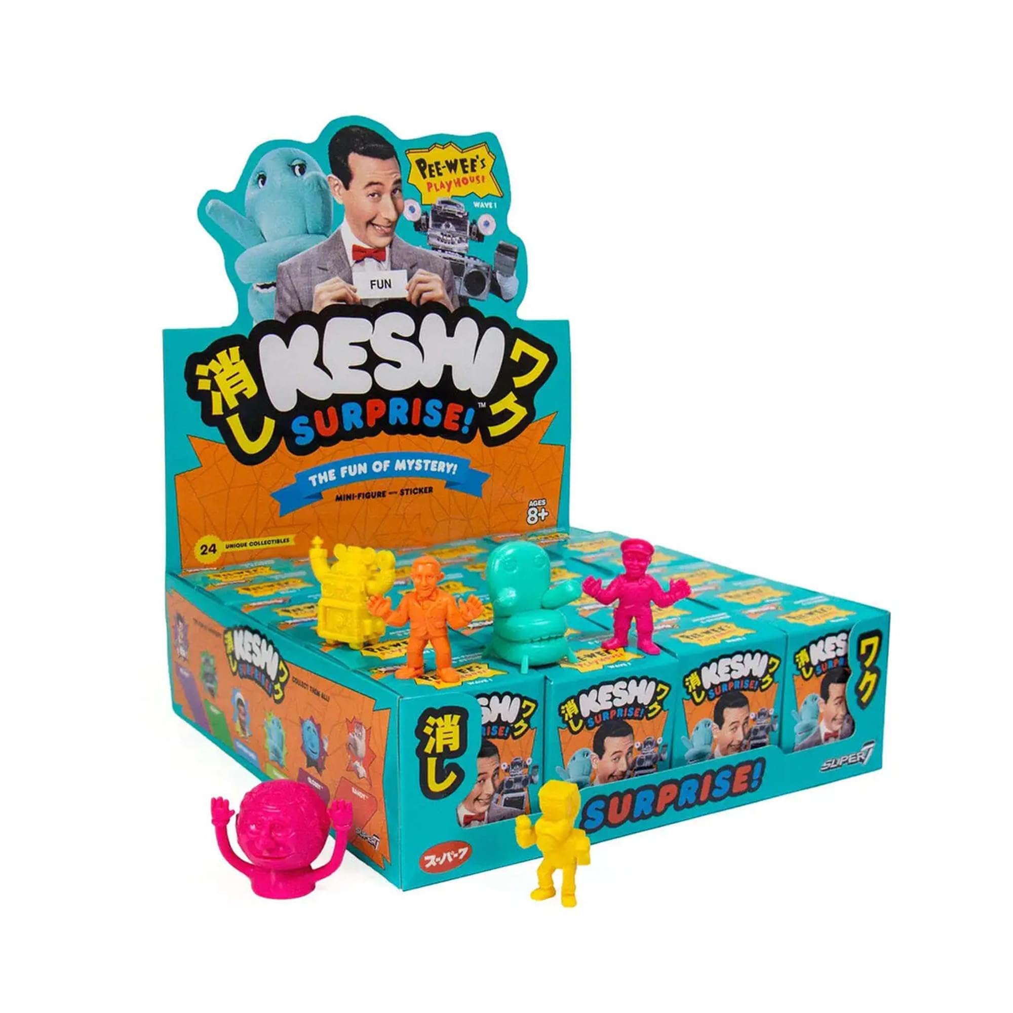  pee my stery Pee-Wee's Playhouse Wave 1 Keshi Surprise Mystery Figure | One Random,  Figures - Amazon Canada