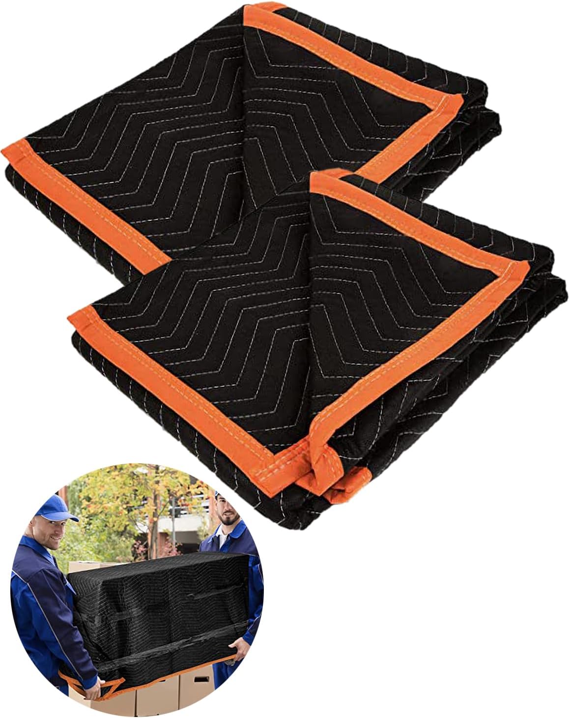 Moving Blankets 40 * 72in Heavy Duty Packing Blankets for