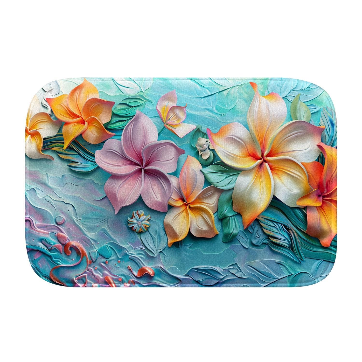 Tapis de bain en mousse à mémoire de forme 90x60 cm VCS Relief 940