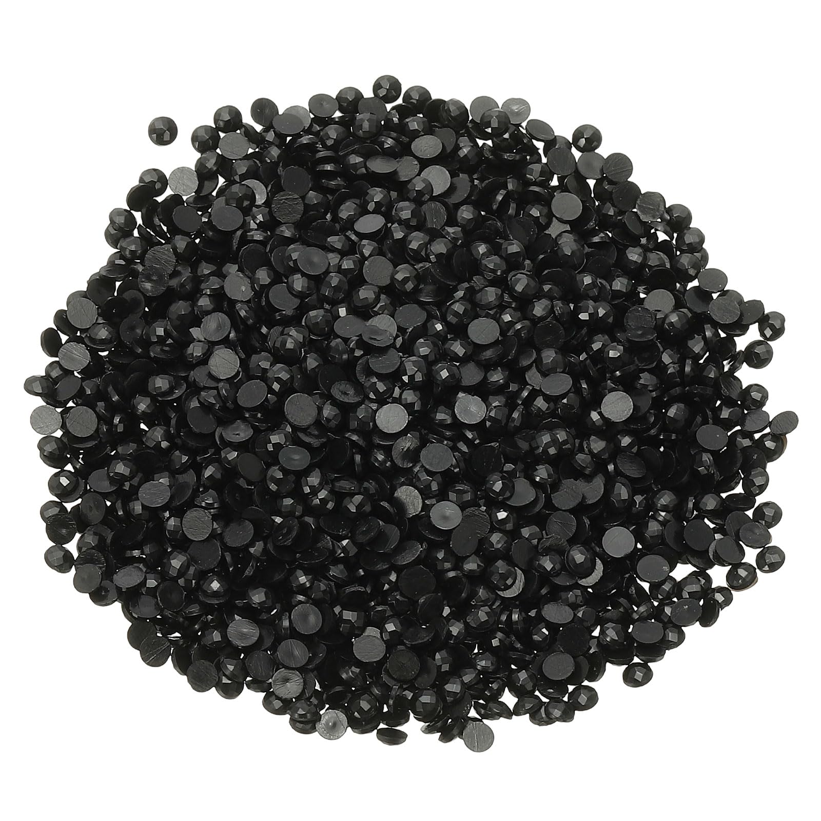PATIKIL 10000 Pcs Diamond Art Painting Replacement Beads, Resin Crystal Painting Rhinestones, Diamond Art Painting Accessories for Nails Diamond Crafts DIY Makeup, Black