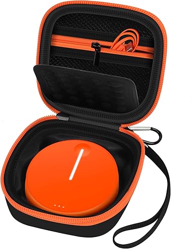 Miniatura 8 de Boobowl Funda rígida compatible con SIMOSkyroam Solis Lite 4G LTE portátil WiFi Hotspot móvil, bolsa de almacenamiento de enrutador de viaje con