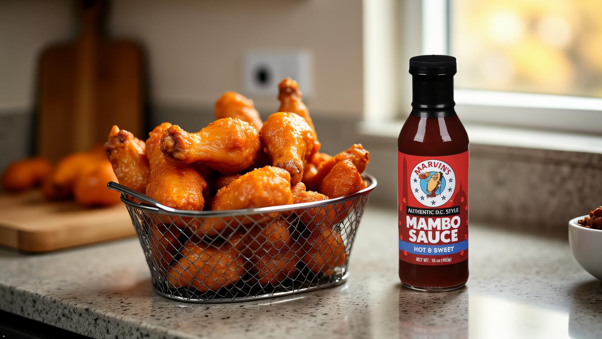 Amazon.com : Marvin's Mambo Sauce - Hot & Sweet (15 oz