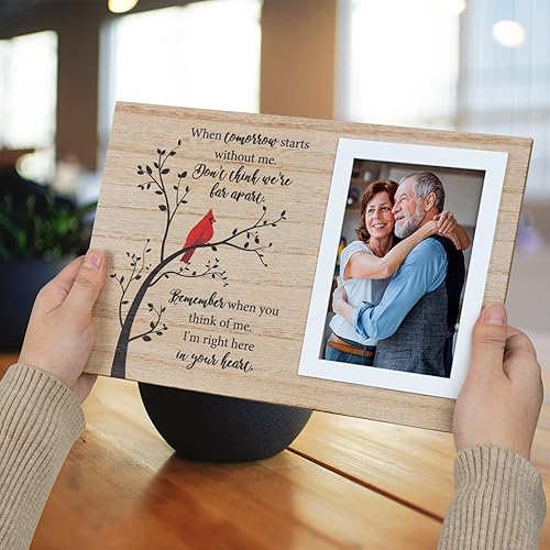 Miniatura 6 de HN HAIINAA Marcos conmemorativos para fotos - En memoria amorosa de madre padre abuela abuelo regalos de condolencias por pérdida de un ser querido