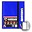 CardGuard Trading Card Binder Pro-Folio - 9 Pocket Binder - Side-Loading Album, Durable & Acid-Free Storage for Pokmon, YuGiOh, MTG, TCG, Game & Sports Cards, Blue