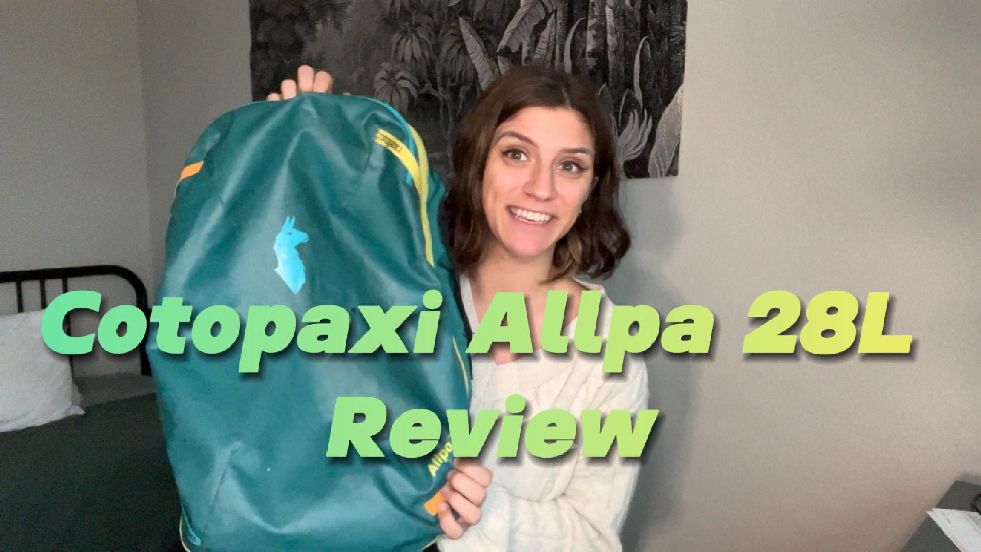 Watch Cotopaxi Allpa 28L Backpack Review on Amazon Live
