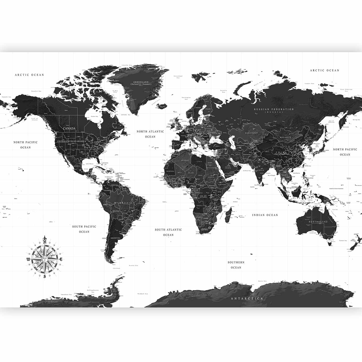 murando - Carta da Parati Moderna Spessa per Soggiorno, Terra, 400x280 cm