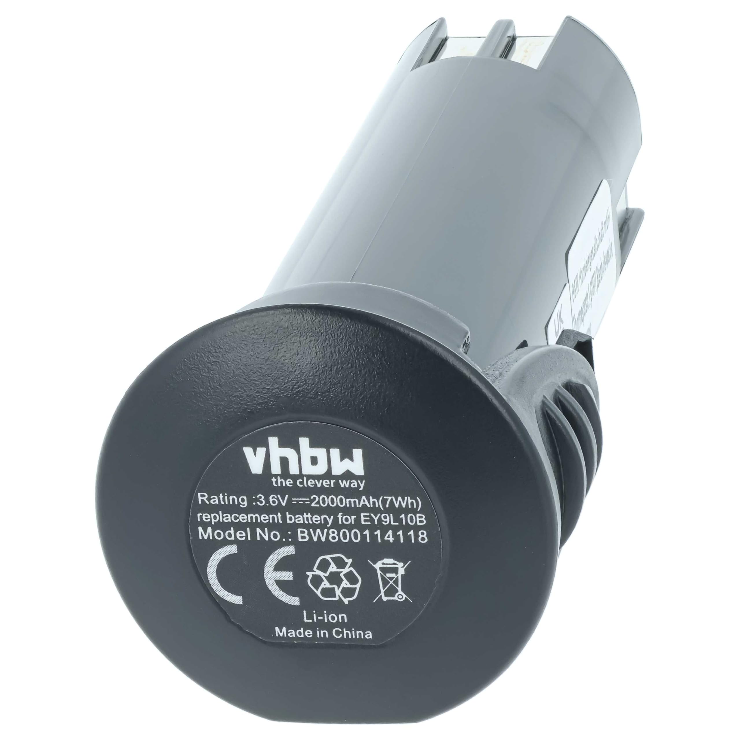 vhbw 3X Batterie Remplacement pour Panasonic EZ9L10