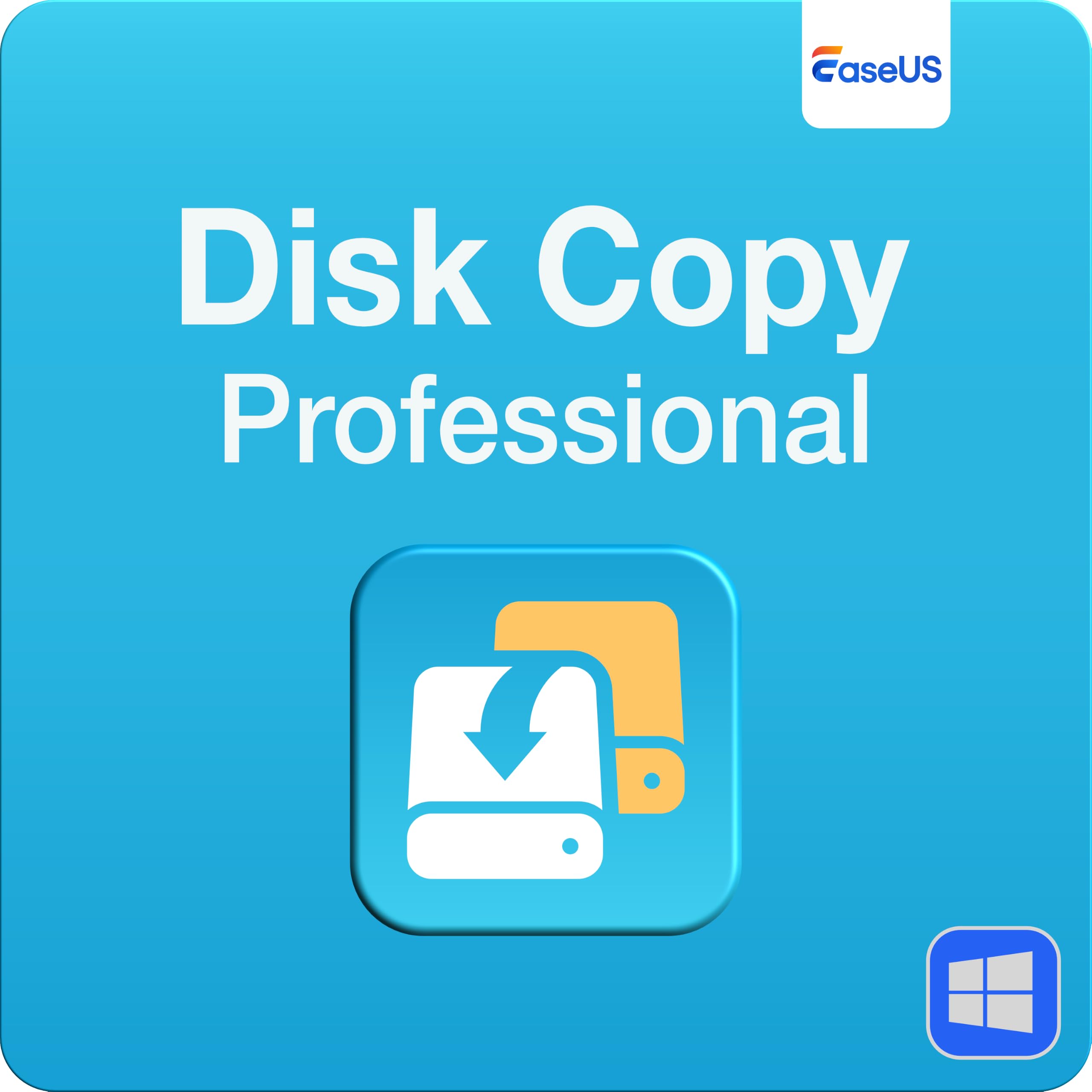 EaseUS Disk Copy- Licence permanente, mises à jour comprises | Pro | 1 PC appareil | 1 Usager | Code d'activation PC - envoi par email