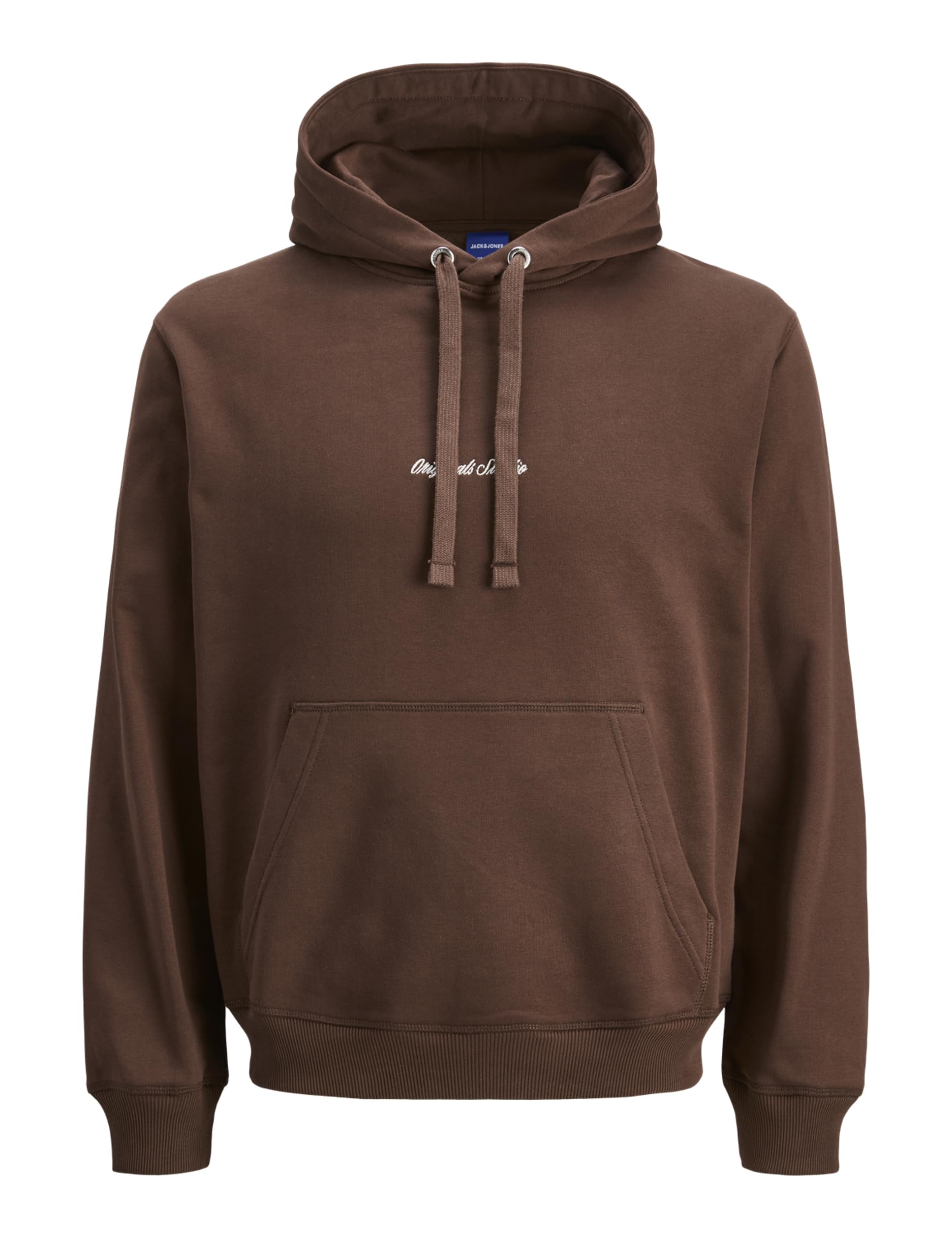 JACK & JONES Men's Jornorrebro Emb Sweat Hood Noos, Deep Mahogany, XL