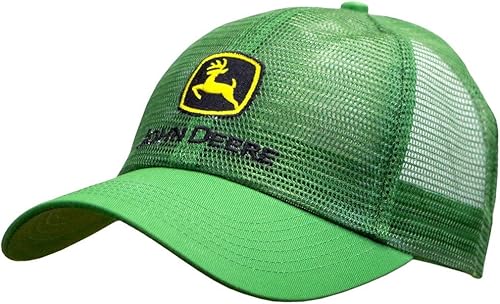 John Deere Gorra de malla forro polar verde con licencia oficial de star wars silent one crew talla única