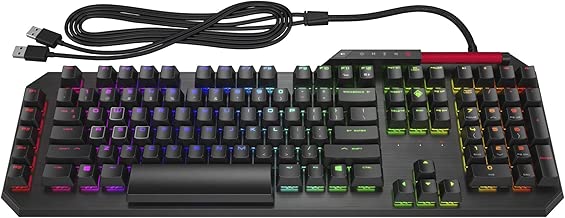 Download HP Clavier Sequencer OMEN by - Claviers (Standard, avec Fil, USB, Clavier mécanique, QWERTY, Noir) PDF