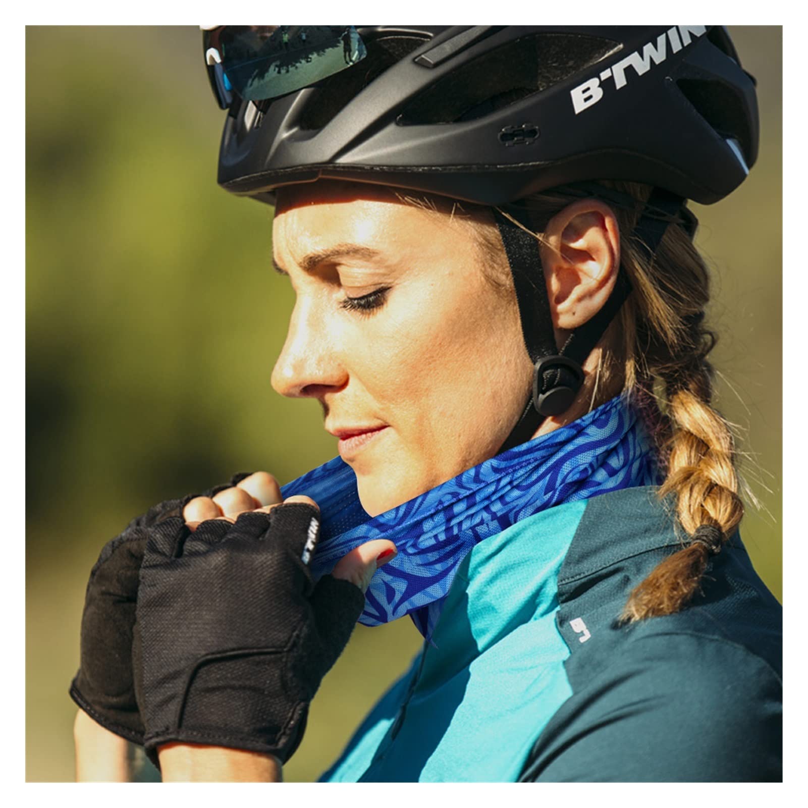 Summer Bandana Half Face Mask Cover Neck Gaiter Cycling Senderis