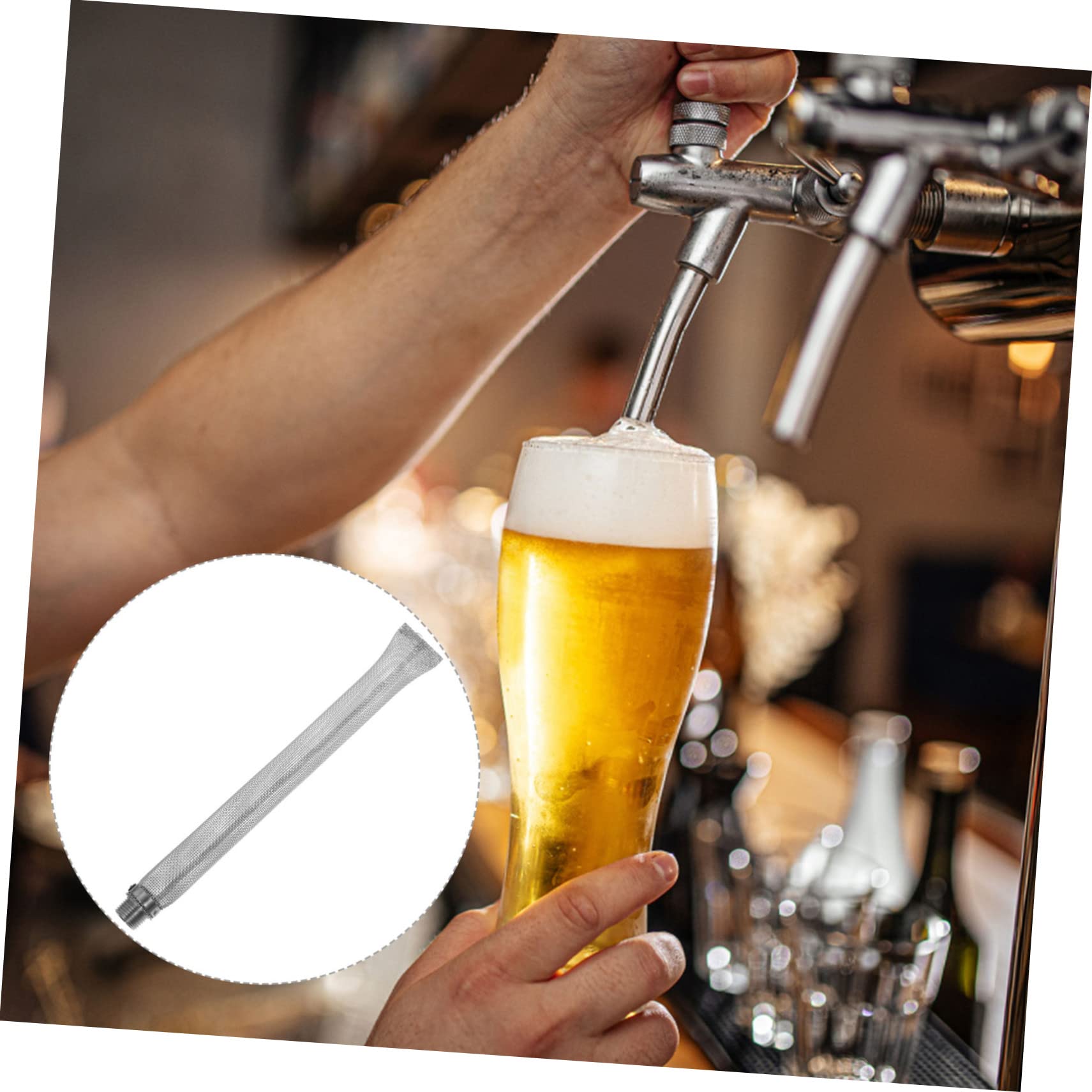 COLLBATH Brewing Dry Filter Homemade Accessory Mesh Filter Stainless Steel Strainer