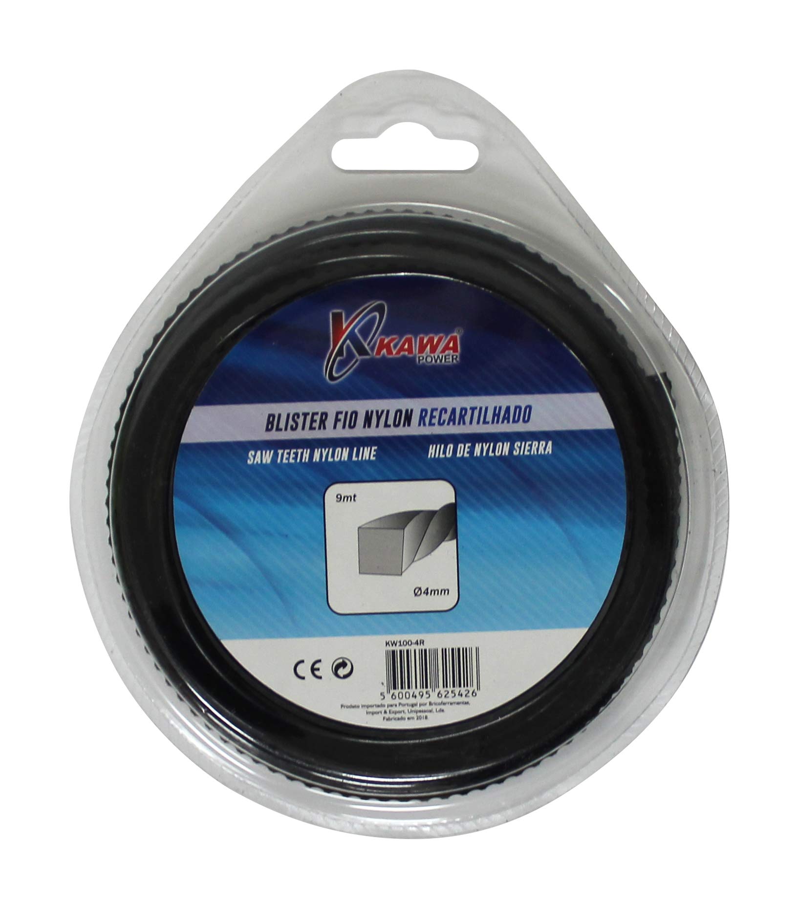 KawapowerKW100-4R Nylon String Trimmer 4MM 9MT