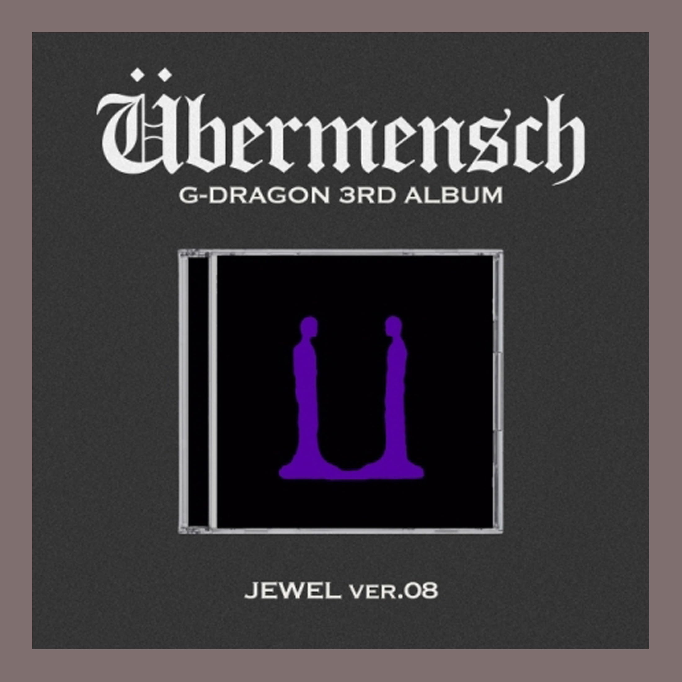 Amazon.com: G-DRAGON ÜBERMENSCH 3rd Album UBERMENSCH (JEWEL