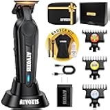 Hair Trimmer for Men, Trimmers for Barbers, Zero Gapped T Liners Clippers, T Blade Trimmer, Line Up Shape Up Edgers Clippers for Men