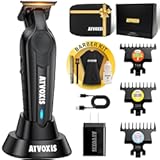 Hair Trimmer for Men, Trimmers for Barbers, Zero Gapped T Liners Clippers, T Blade Trimmer, Line Up Shape Up Edgers Clippers for Men