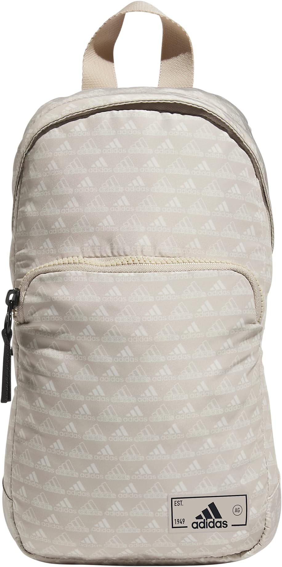 Essentials Sling Small Crossbody Bag for Women and Men (5L), Bos Mini Monogram Wonder Beige/Black/2.0, One Size