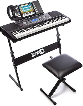 公式サイト Rockjam561電子キーボード61鍵初心者セット スタンドスツールヘッドフォンピアノ学 ピアノ 鍵盤楽器 公式サイト Rockjam561電子キーボード61鍵初心者セット スタンドスツールヘッドフォンピアノ学 ピアノ 鍵盤楽器
