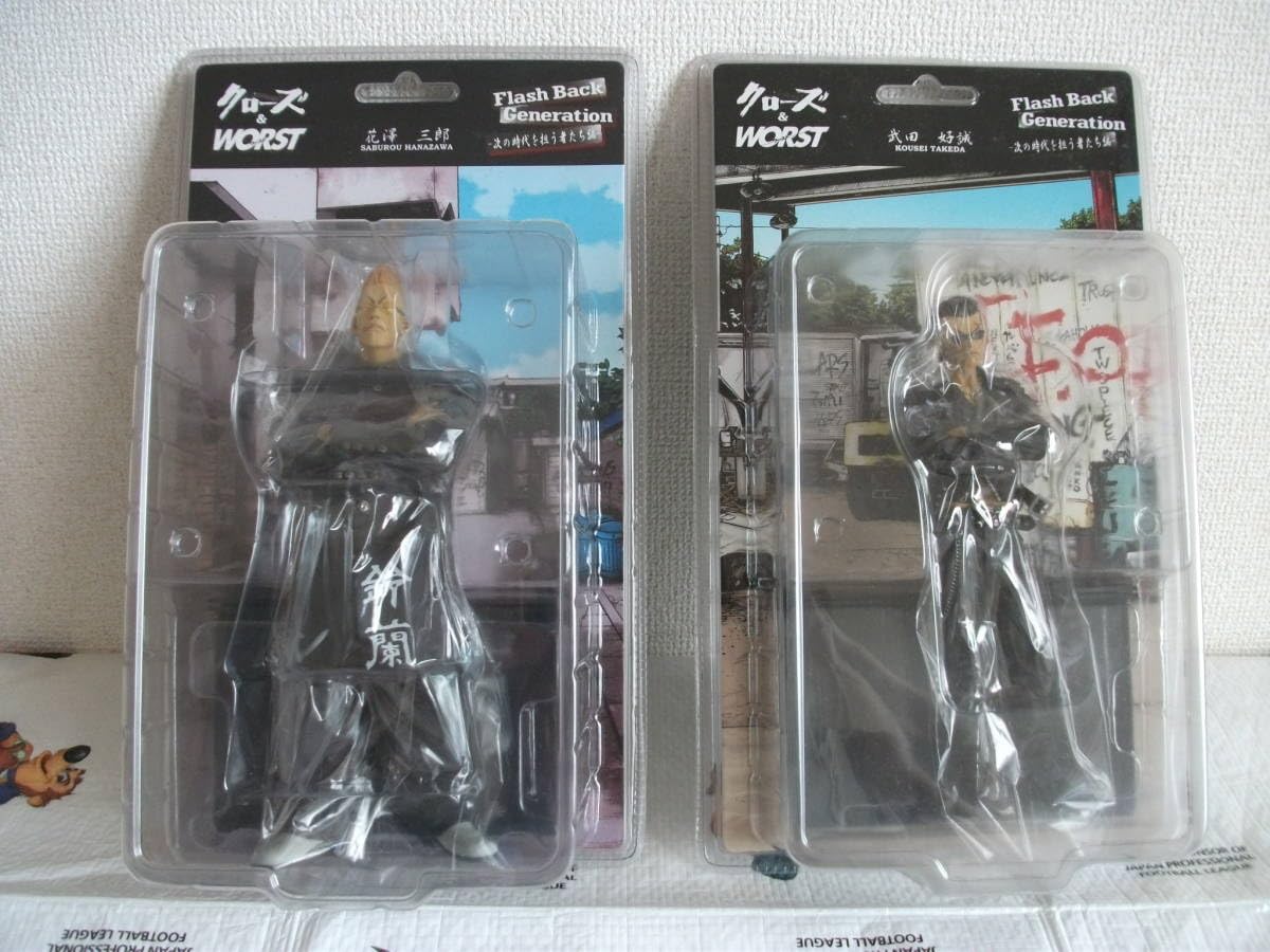 WORST Flash Back Generation フィギュアセット Amazon.co.jp: Close & Worst Flash Back Generation 7 Figures